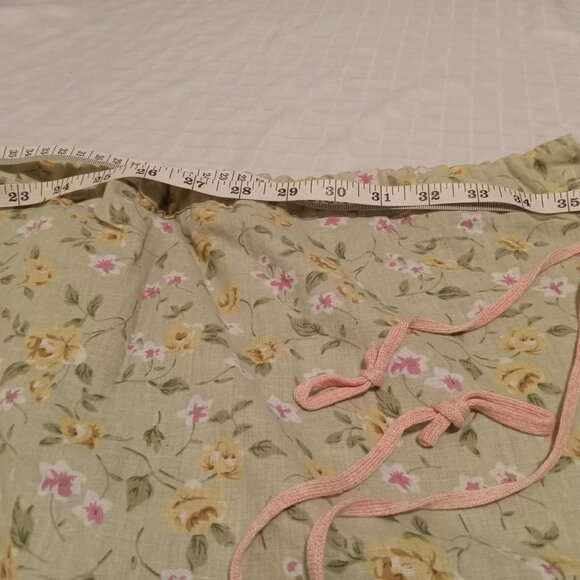 Unique handmade Asymmetrical floral skirt - Picture 7 of 8